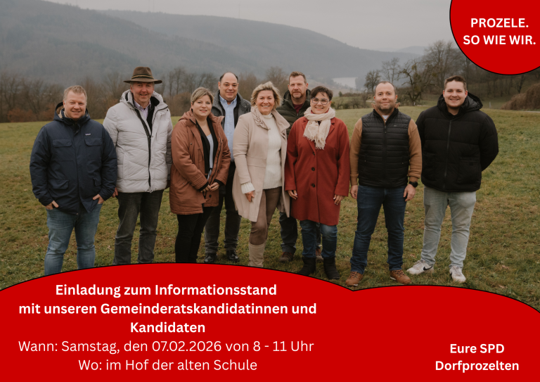 Infostand 07.02.2026